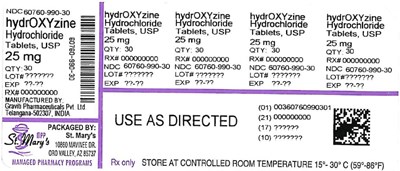 990-30 (Hydroxyzine 60760 990 30)